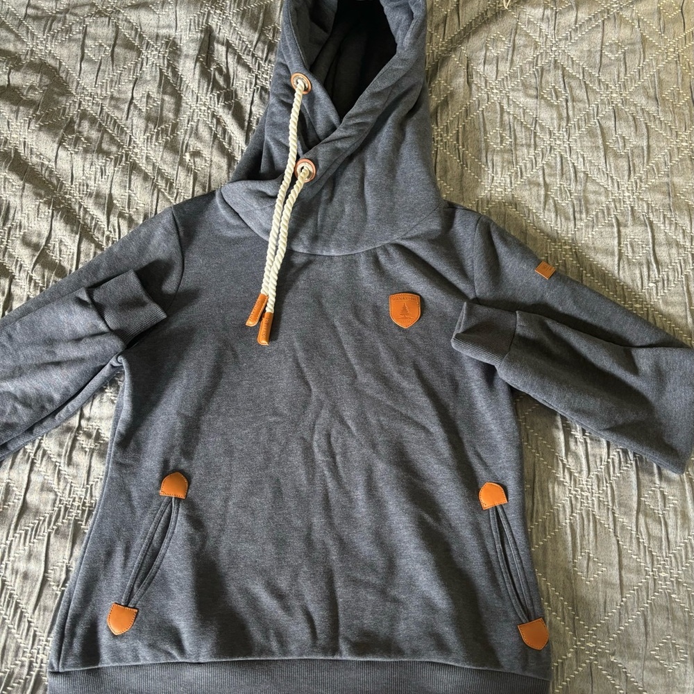 Wanakome Artemis hooded sweatshirt navy